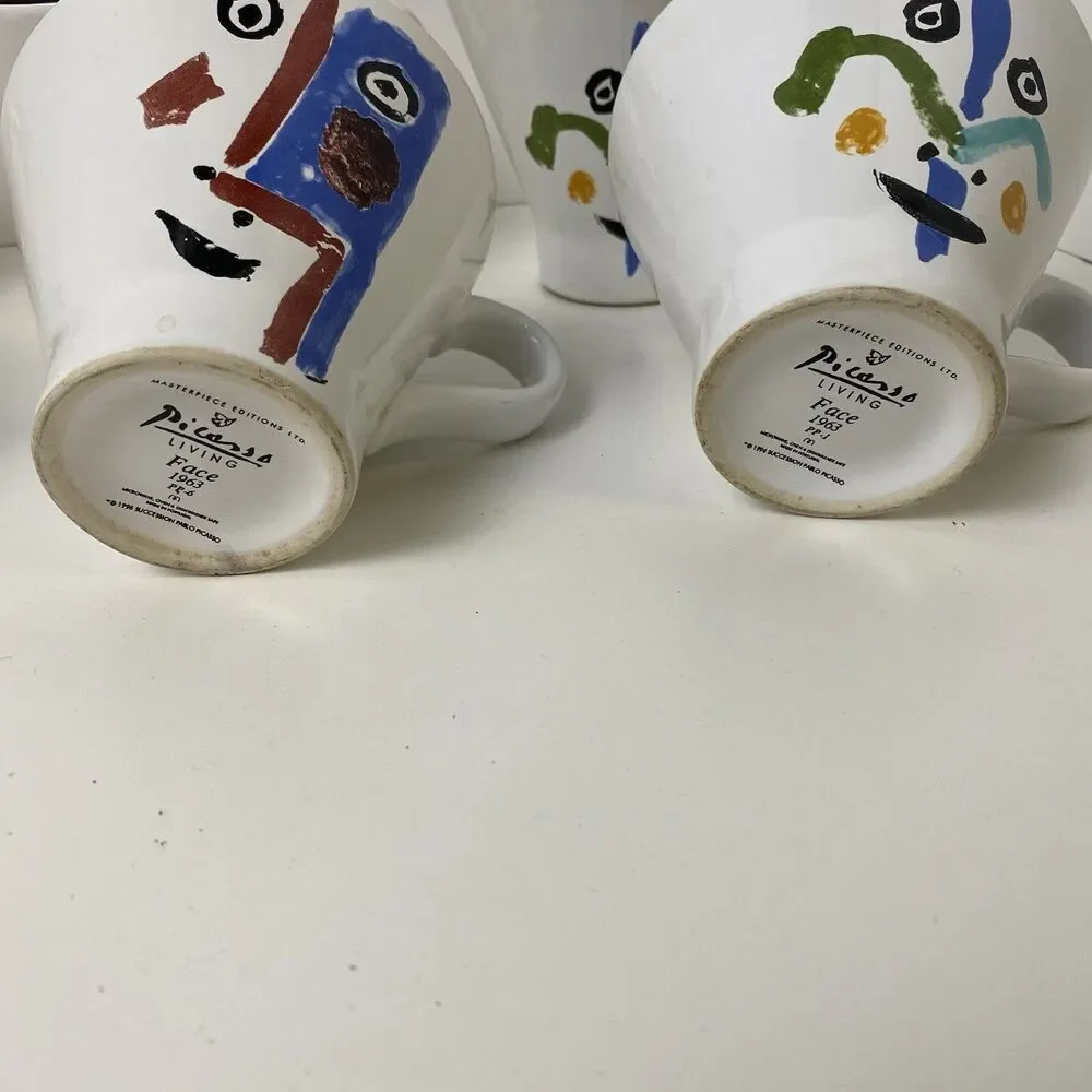 PABLO PICASSO LIVING FACES 1963 Masterpiece Editions LTD PORTUGAL Set of 25